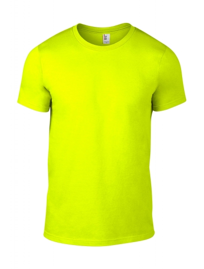 T-Shirt Neonfarben Neon Gelb | XL