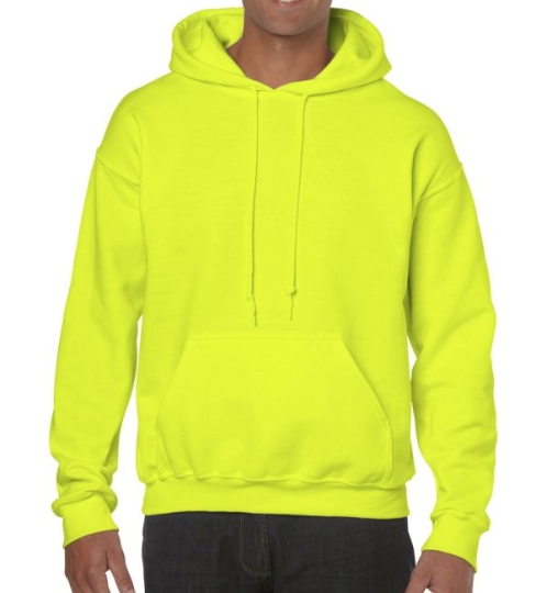 Hooded Sweat Unisex  Safety Green | M