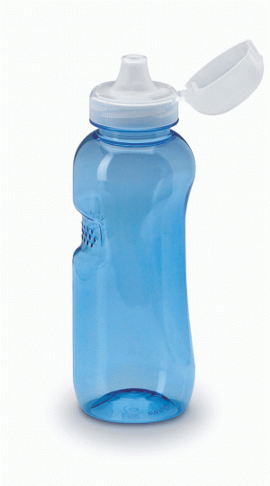 Ergonomie Trinkflasche 1000 ml mit Trinkverschluss Flip Flop 
