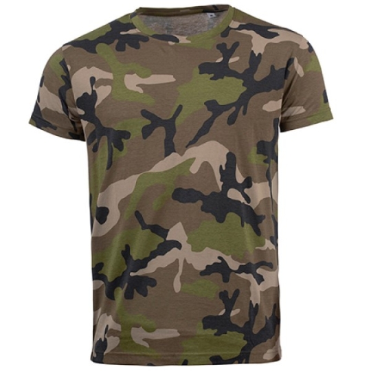 Camouflage T-Shirt Camo | XL