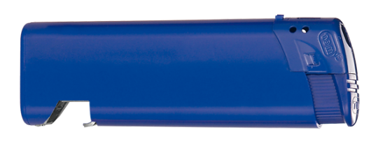 Elektrofeuerzeug mit Flaschenöffner Blau