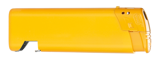 Elektrofeuerzeug mit Flaschenöffner Gelb