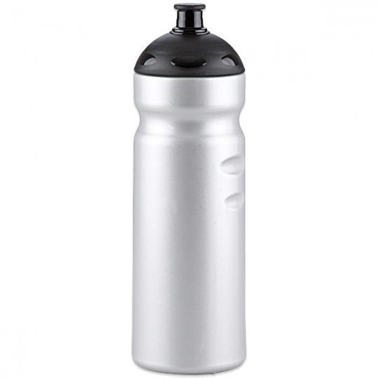 0,75l Kunststoffflasche silber 