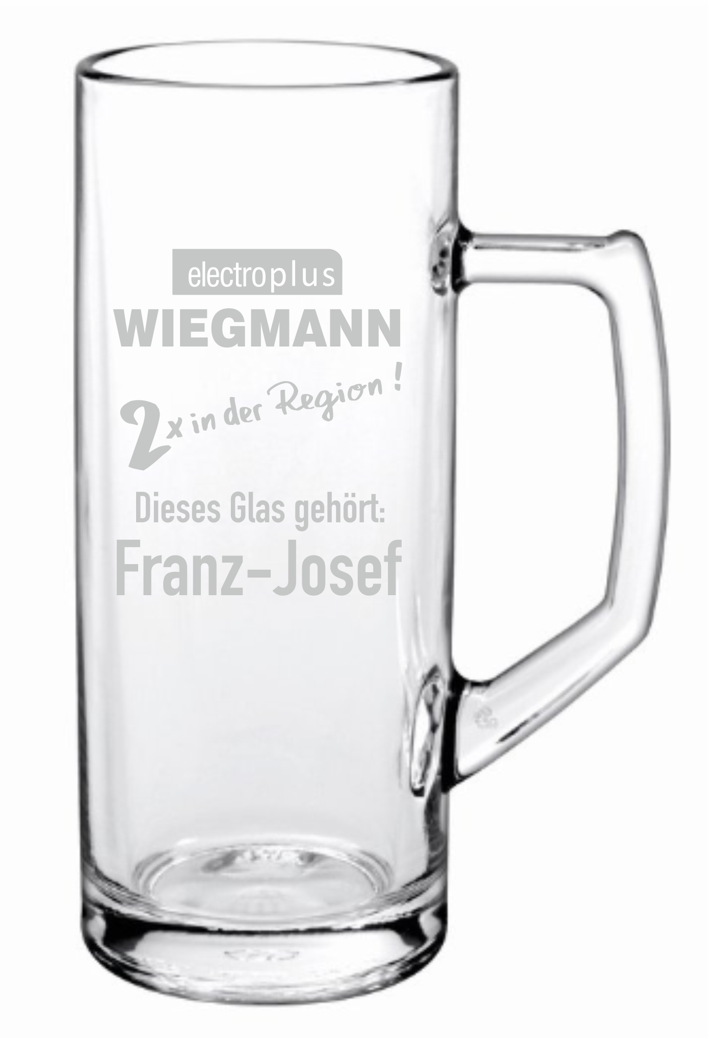 BIERGLAS 0,5 L Bierkrug Bierseidel Bier Glas